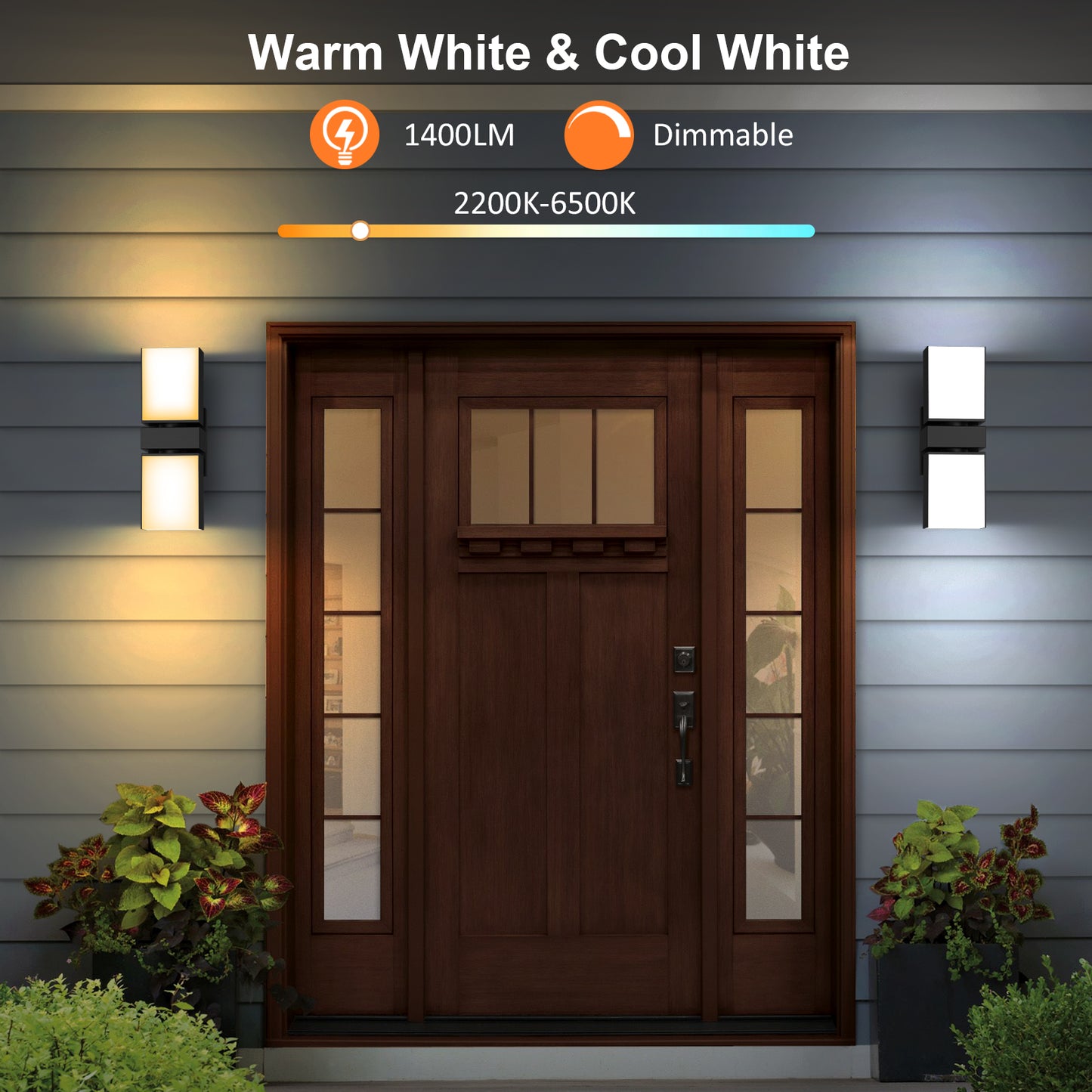 XMCOSY+ Smart Wall Lights RGB & Warm & Cool White