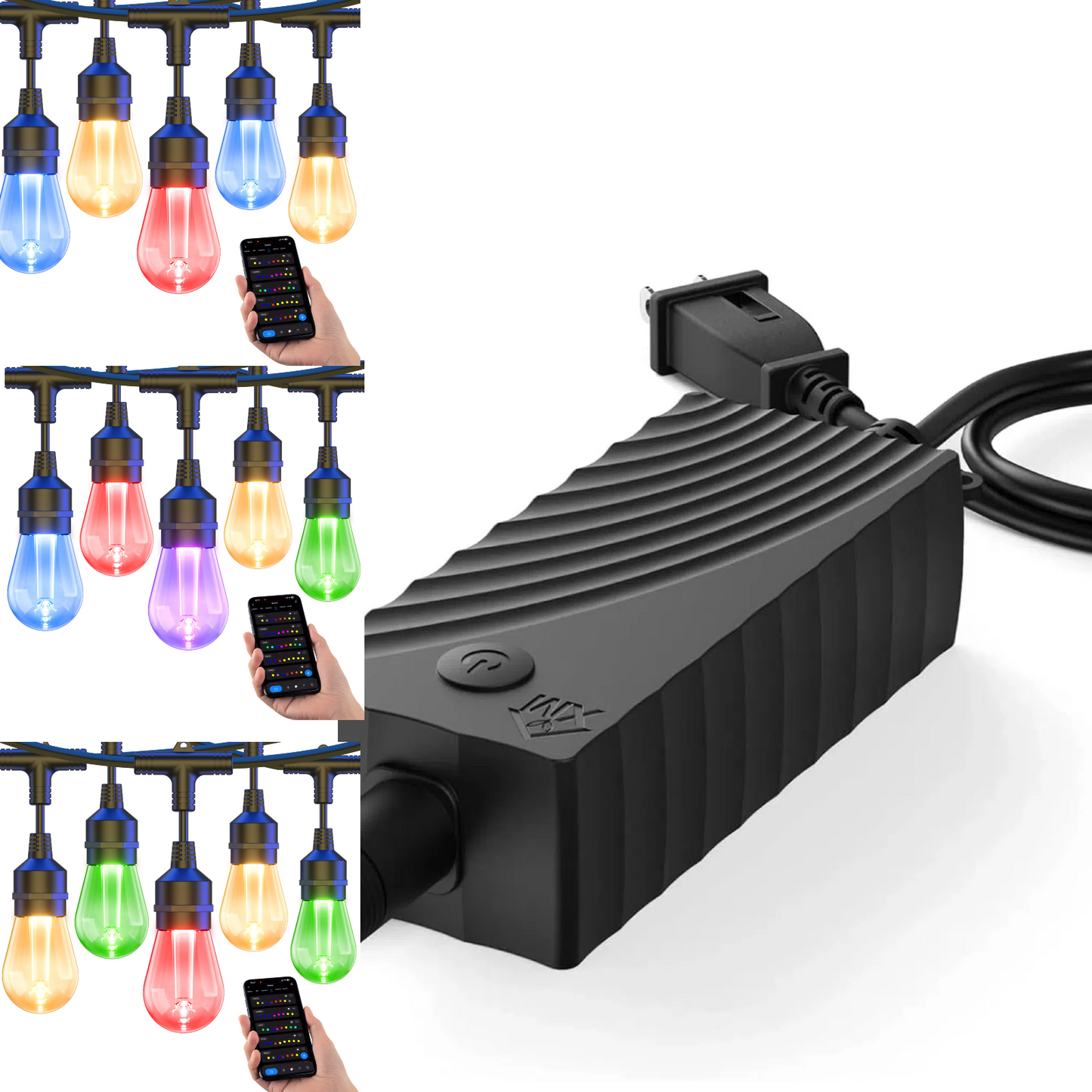 XMCOSY+ RGBCWIC String Lights Adapter