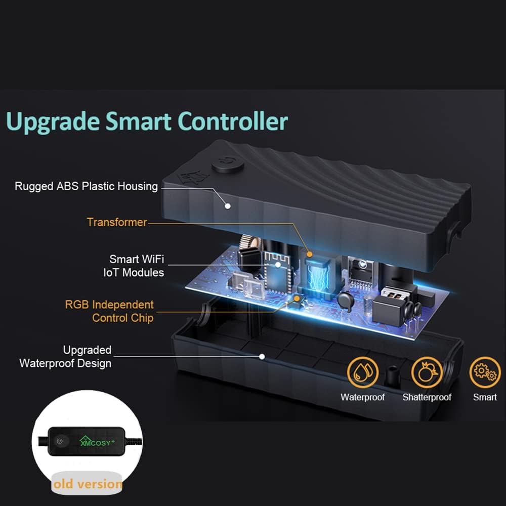 XMCOSY+ S14 Smart String Lights White Lights Controller