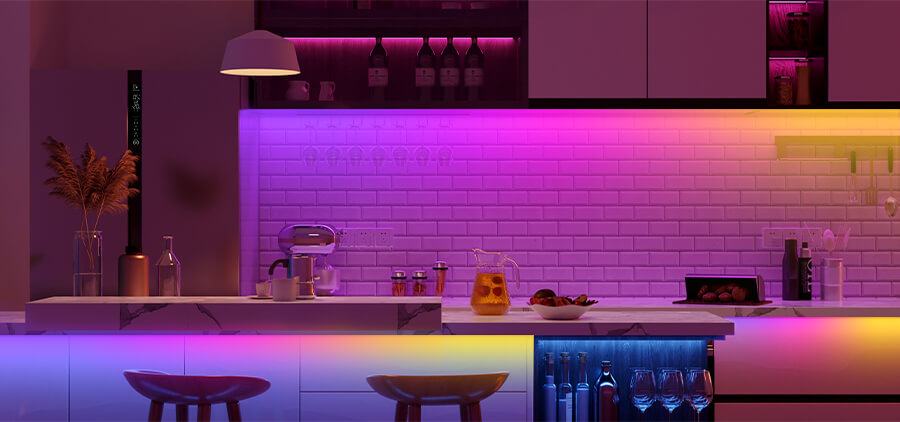 Decorate the Kitchen with Under Cabinet LED Strip Lighting