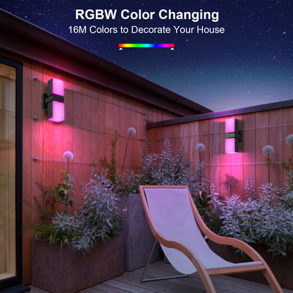 XMCOSY+ Smart Wall Lights RGB & Warm & Cool White