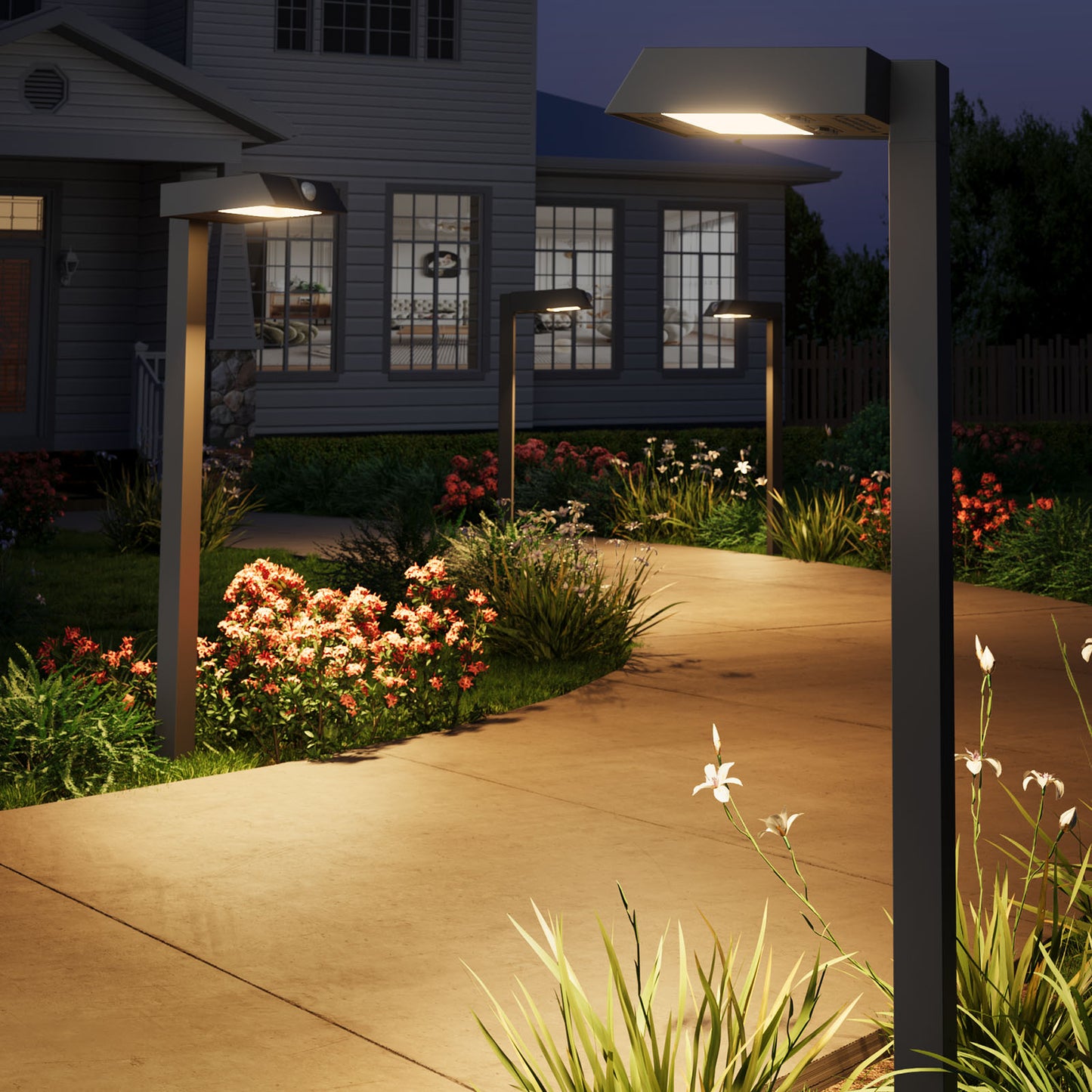 XMCOSY+ All-Metal Motion Solar Path Lights