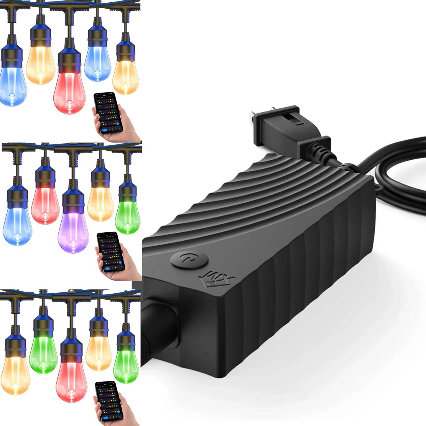 XMCOSY+ RGBCWIC Smart String Lights Adapter/Controller