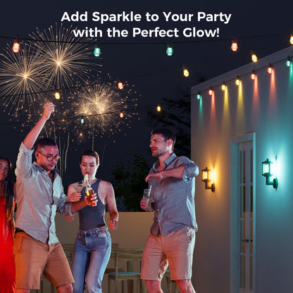 XMCOSY+ Vintage Smart RGBW Outdoor Wall Lights
