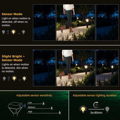 XMCOSY+ Smart Solar Motion Sensor Light