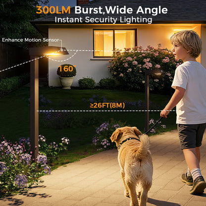 XMCOSY+ All-Metal Motion Solar Path Lights