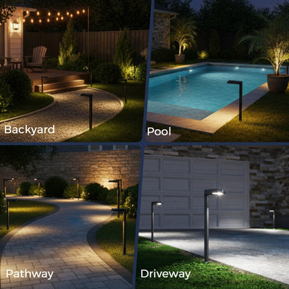 XMCOSY+ All-Metal Motion Solar Path Lights