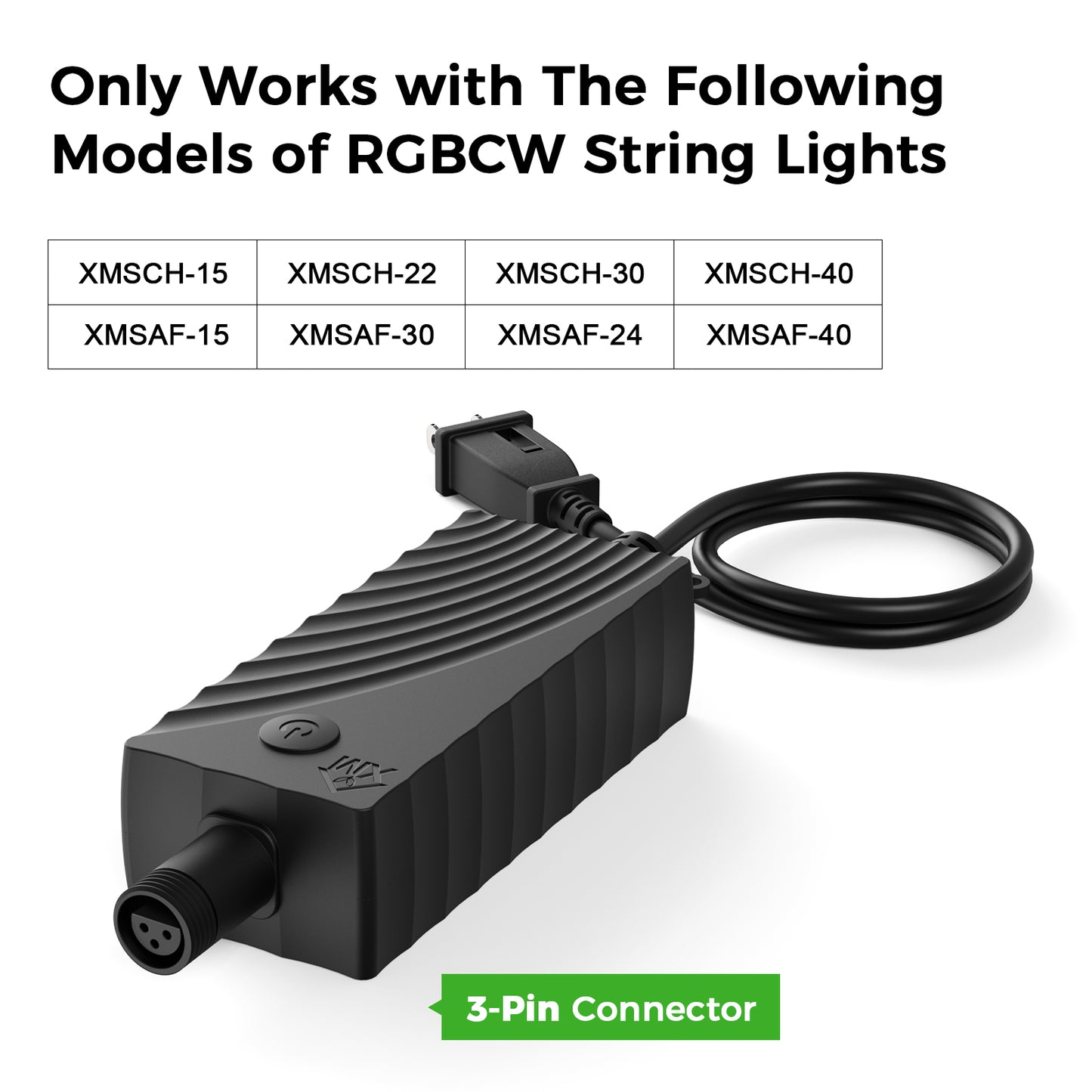 XMCOSY+ RGBCWIC Smart String Lights Adapter/Controller