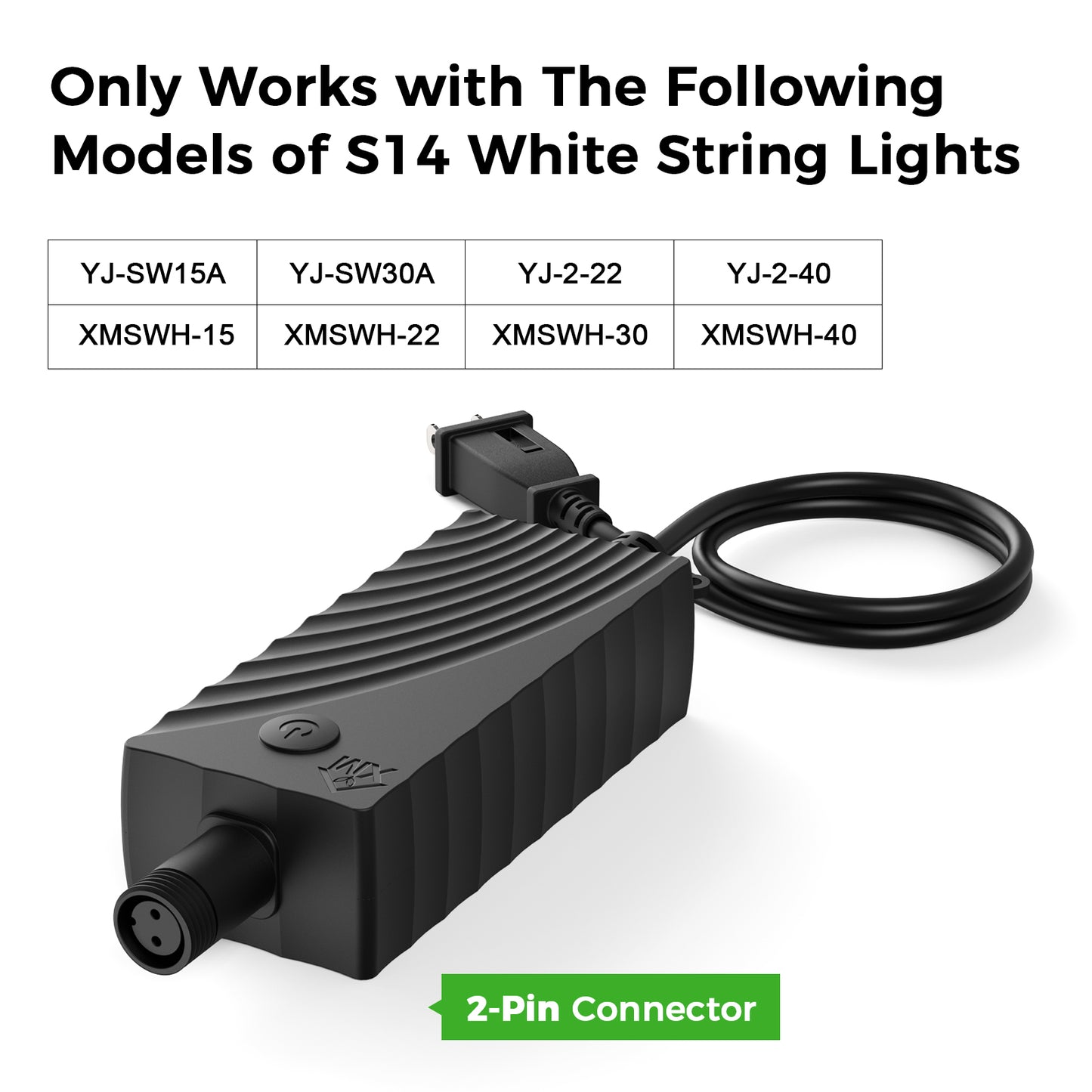 XMCOSY+ S14 Smart String Lights White Lights Controller