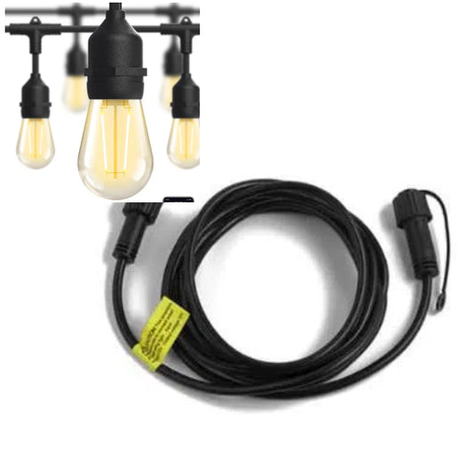 XMCOSY+ S14 Smart Warm White String Lights Extension Cord 10 Ft